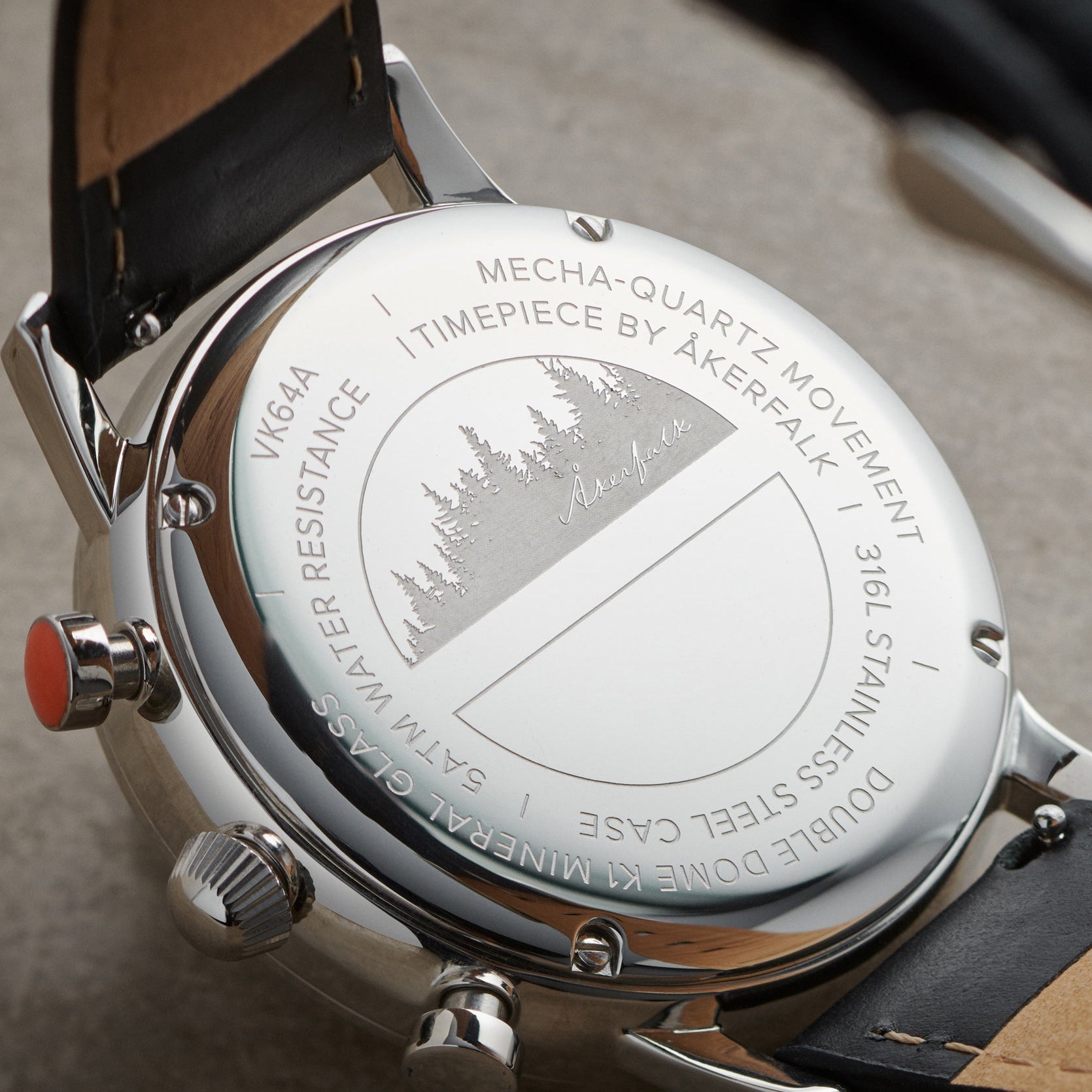 Akerfalk chronograph watch sweden