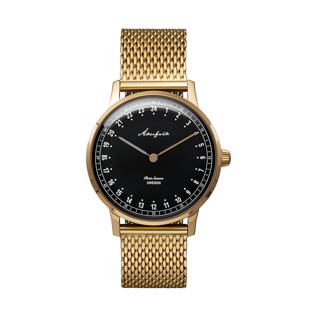 First Season Gold Black with Gold Mesh