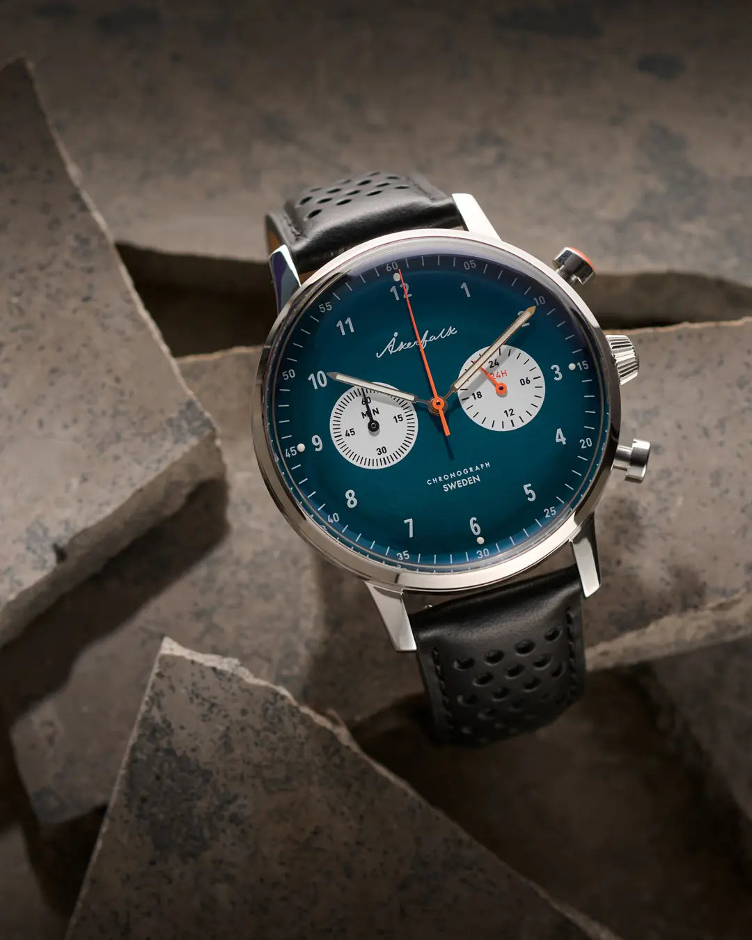 Chronograph watch from Sweden